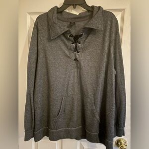 AVE Leisure Lace-Up Pullover, Size 22/24 - Pre-Loved​
